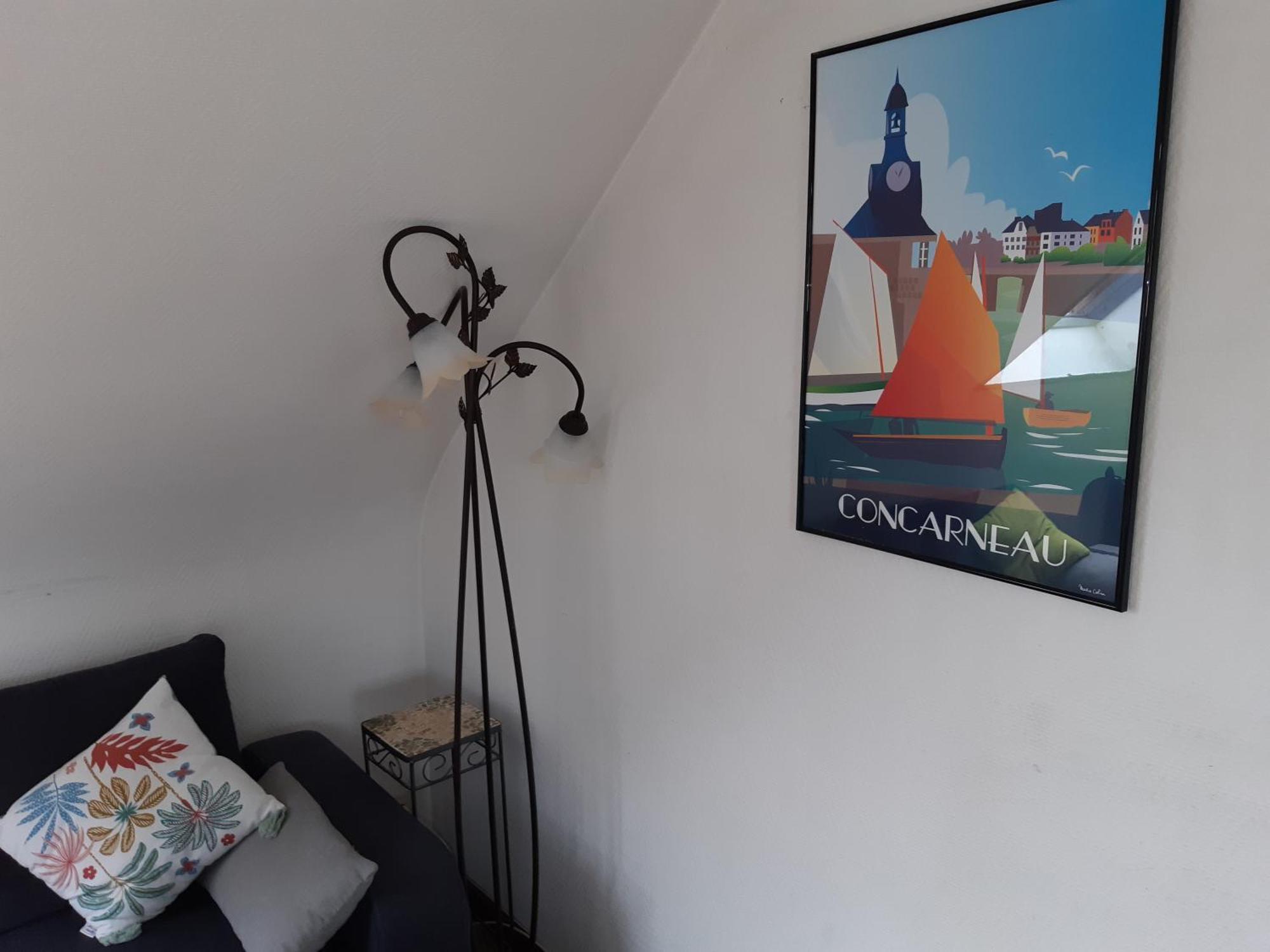 Urban Sunny & Cosy Appartement Concarneau Buitenkant foto